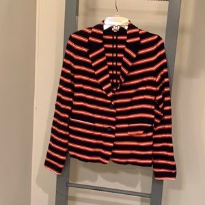 Striped JCrew blazer | women’s Medium